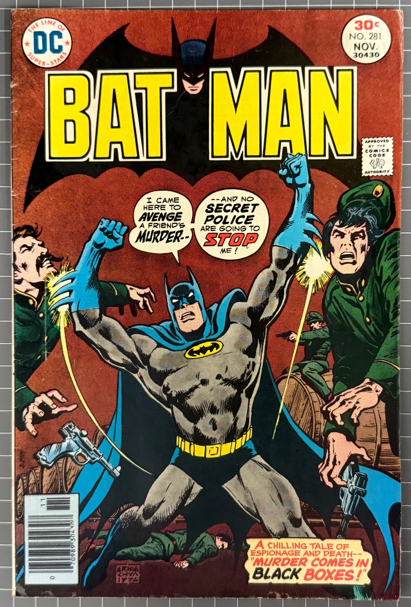 BATMAN #281 [DC COMICS] 1976 FN-