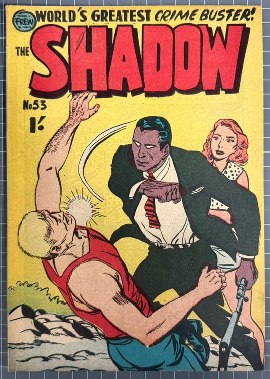 THE SHADOW #53 [FREW PUBLICATIONS] AUSTRALIAN PRE-DECIMAL COMIC 1958