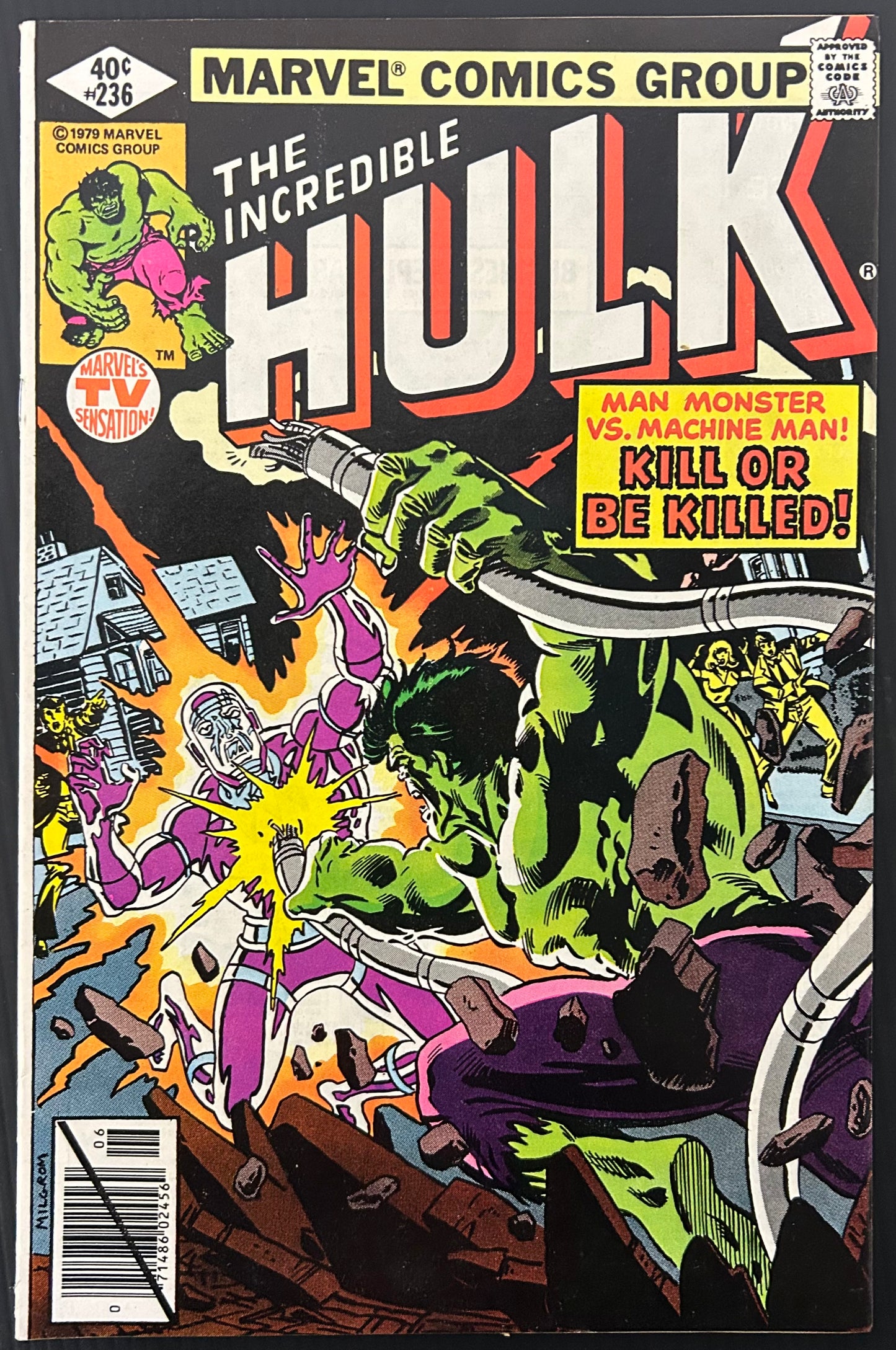 THE INCREDIBLE HULK #236 [MARVEL COMICS] NEWSSTAND 1979 VF+