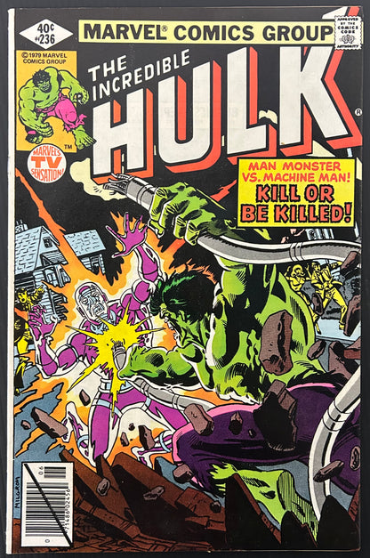THE INCREDIBLE HULK #236 [MARVEL COMICS] NEWSSTAND 1979 VF+