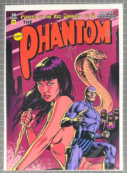 THE PHANTOM #1783 [FREW] ***SIGNED & LIMITED*** AUSTRALIAN COMIC 2017 NM