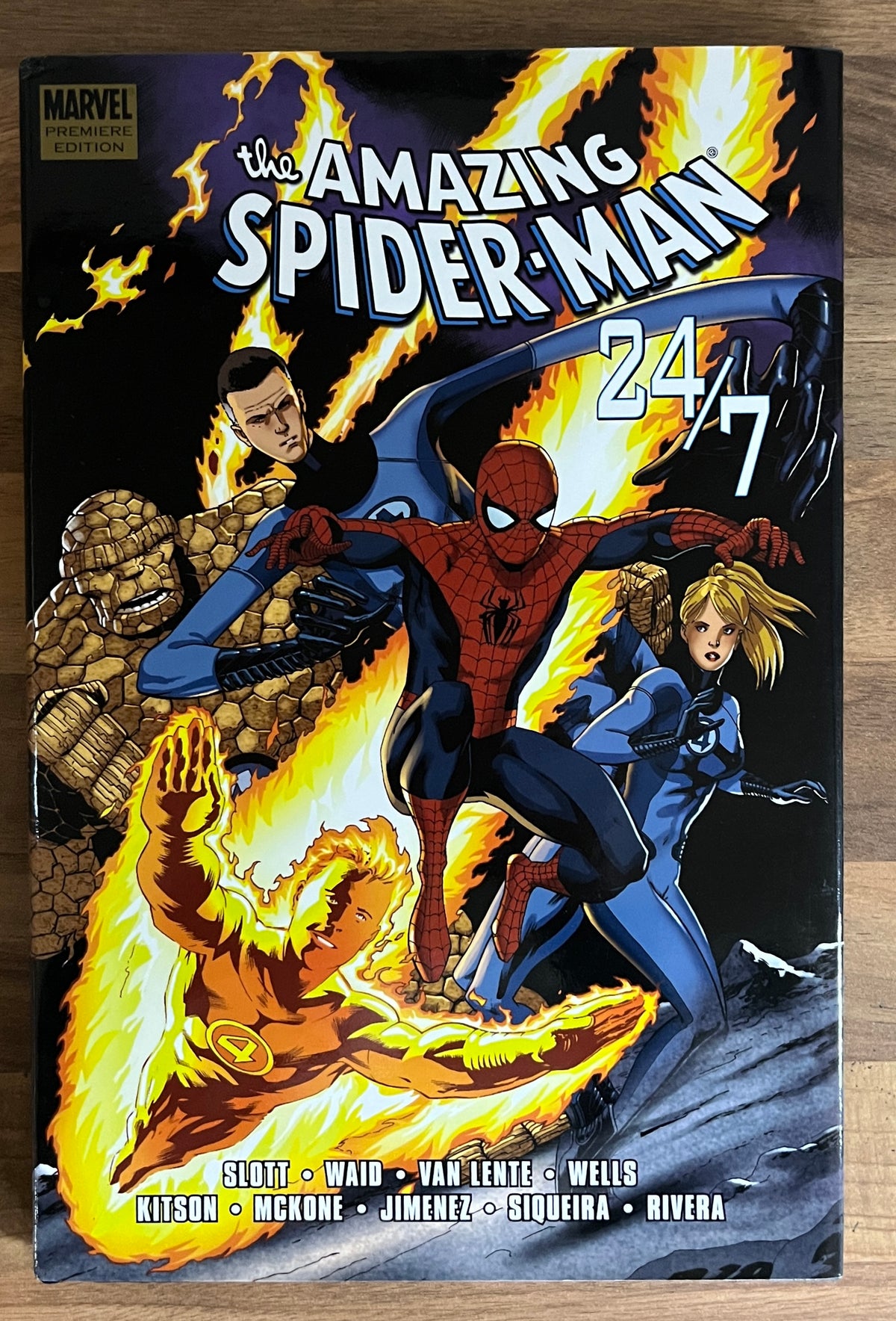 Marvel Premiere Edition: The Amazing Spider-Man 24/7 HC/DJ, 1st Print, 2009