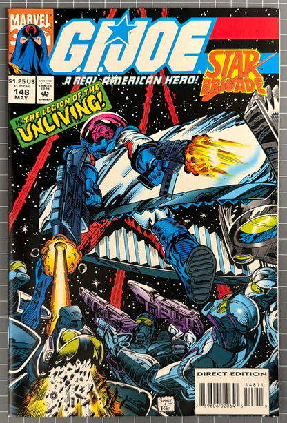 🔑 G.I. JOE: A REAL AMERICAN HERO #148 [MARVEL COMICS] 1994 FN/VF