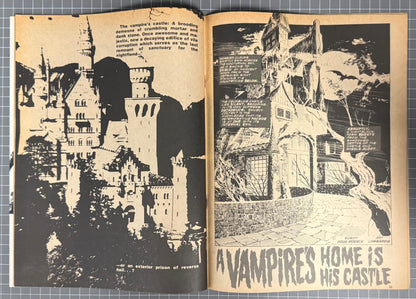 🔑 VAMPIRE TALES #4 [MARVEL] *CAMEO LILITH* HORROR MAGAZINE 1974 FN