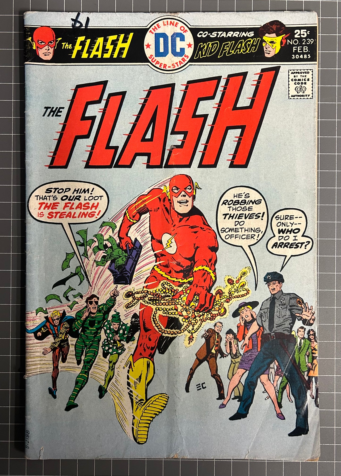 THE FLASH #239 [DC COMICS] DIRECT 1976 VG-