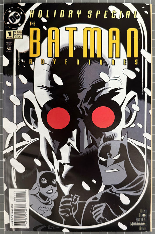 🔑 THE BATMAN ADVENTURES HOLIDAY SPECIAL #1 [DC] *HARLEY QUINN* COMIC 1995 VF-