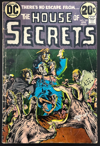 HOUSE OF SECRETS #107 [DC] COMIC 1973 GD