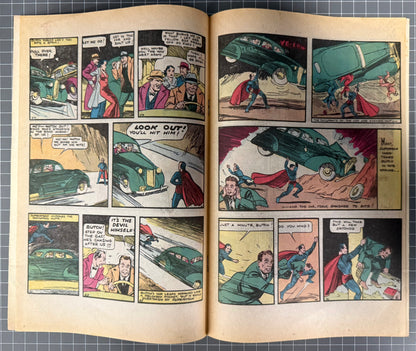 🔑 ACTION COMICS #1 [DC COMICS] DIRECT *REPRINT 1ST APP. SUPERMAN* 1988 FN