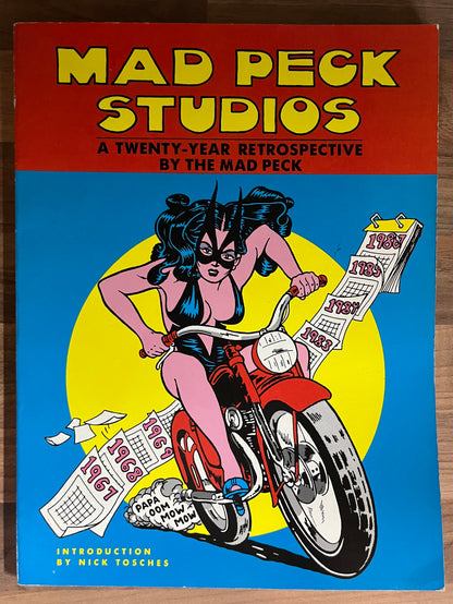 MAD PECK STUDIOS A TWENTY-YEAR RETROSPECTIVE [DOLPHIN] TPB 1987 VG