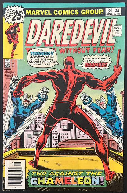 DAREDEVIL #134 [MARVEL COMICS] NEWSSTAND 1976 FN