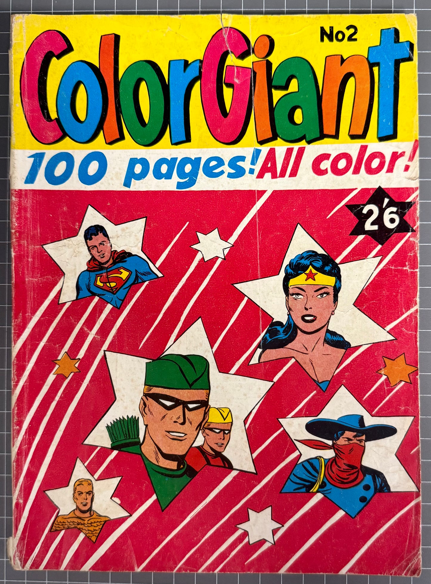COLOR GIANT #2 [COLOUR COMICS] AUSTRALIAN *RARE* DC 1957
