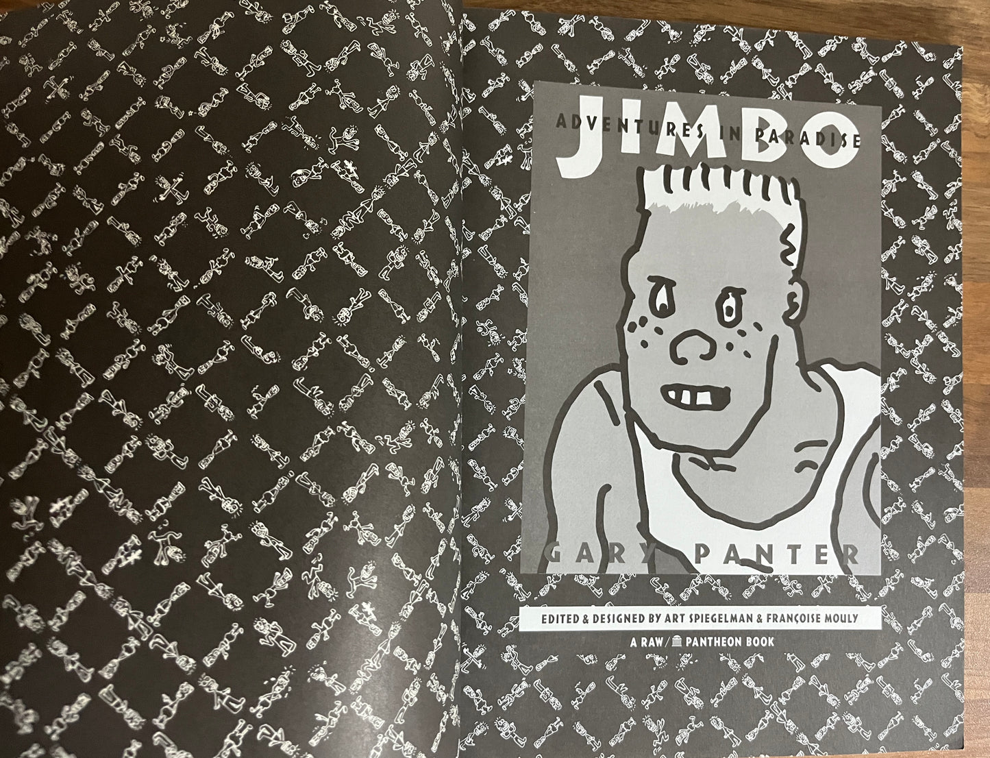 JIMBO: ADVENTURES IN PARADISE - GARY PANTER, 1988 EDITION, RAW PANTHEON