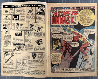 DAREVDEVIL #11 [MARVEL COMICS] DIRECT 1965 GD