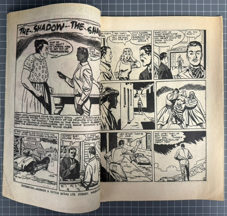 THE SHADOW #99 [TRICHO] AUSTRALIAN PRE-DECIMAL COMIC 1962