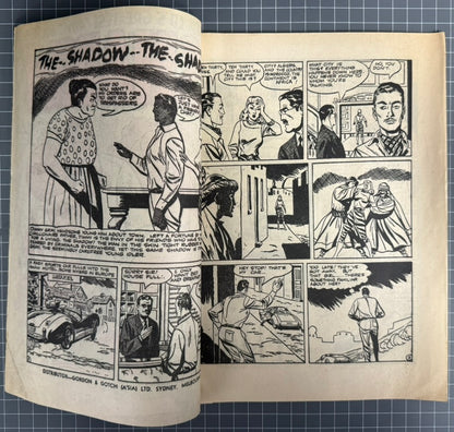 THE SHADOW #99 [TRICHO] AUSTRALIAN PRE-DECIMAL COMIC 1962