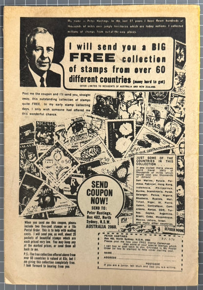 CATMAN #23 [PAGE PUBLICATIONS] AUSTRALIAN COMIC 1970