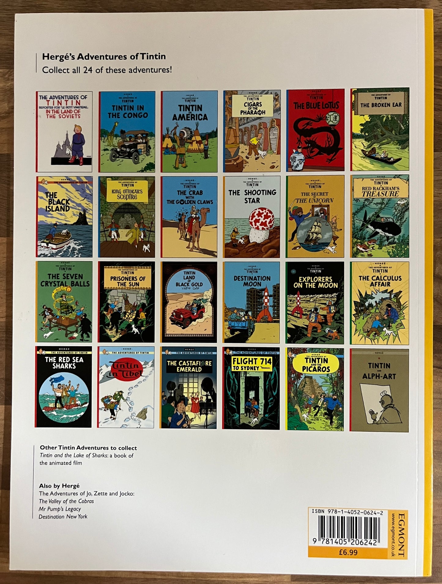 The Adventures of Tintin - The Seven Crystal Balls by Herge ( Egmont, 2002)