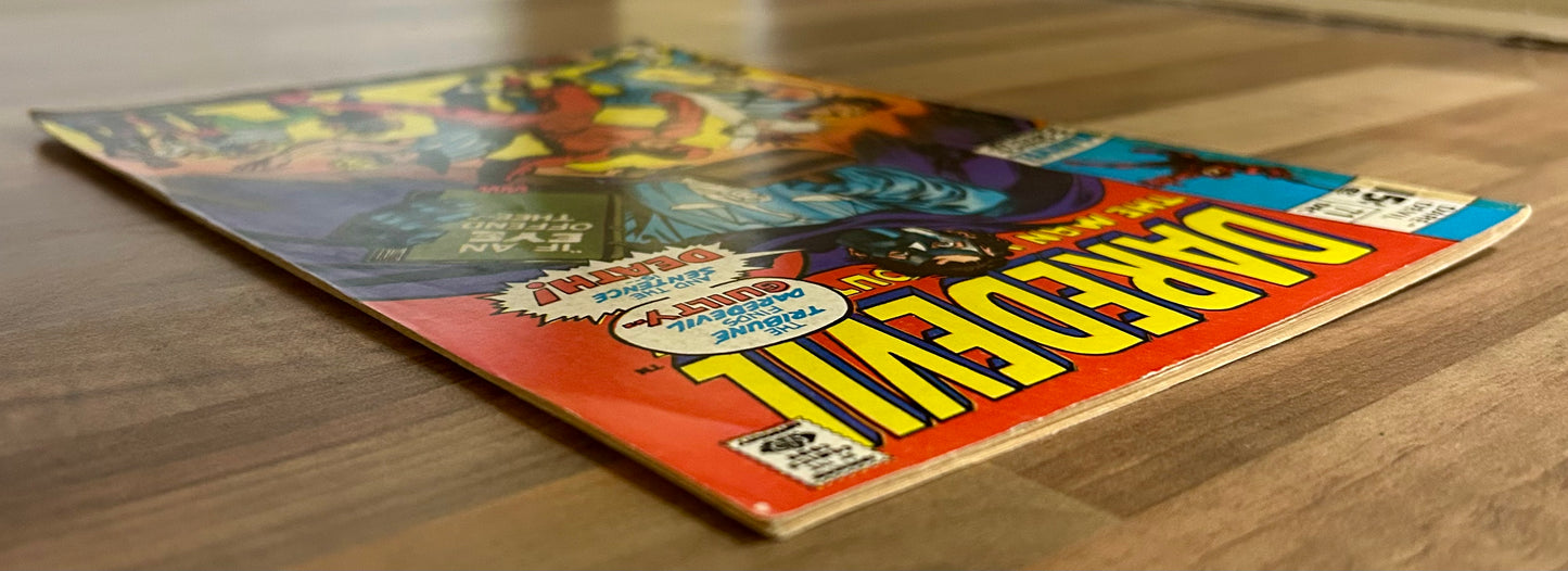 DAREDEVIL #71 [MARVEL COMICS] DIRECT 1970 VG