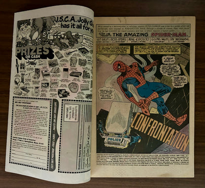 🔑 THE AMAZING SPIDER-MAN #169 [MARVEL COMICS] *FRANK MILLER LETTER* 1977