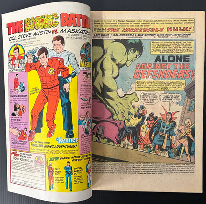 THE INCREDIBLE HULK #207 [MARVEL COMICS] NEWSSTAND 1977 FN/VF