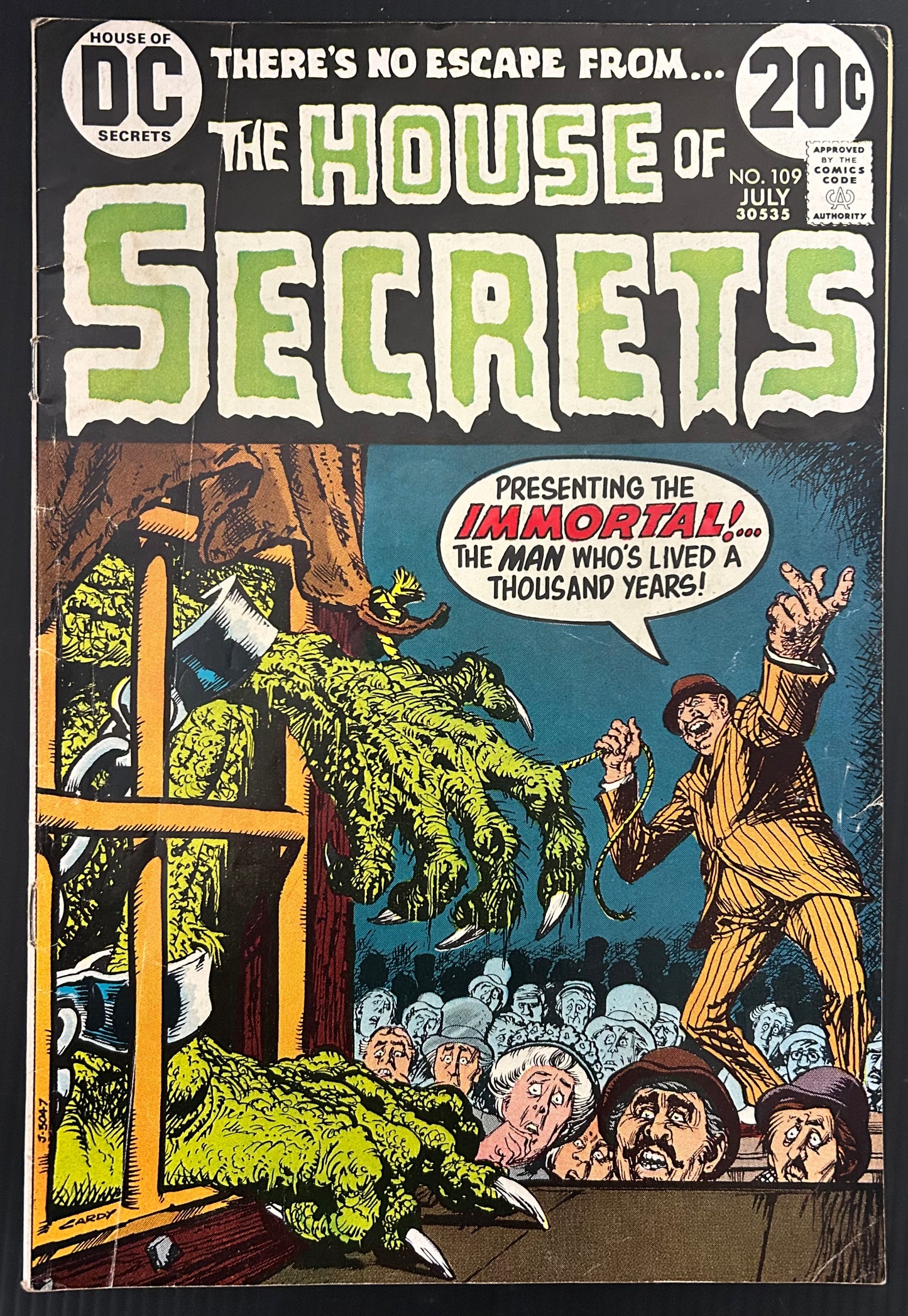 HOUSE OF SECRETS #109 [DC] COMIC 1973 VG+
