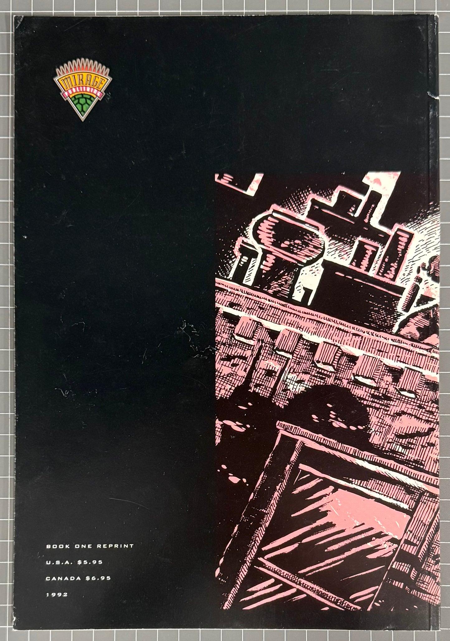 TEENAGE MUTANT NINJA TURTLES #1 (TMNT) 6TH PRINT *LIMITED TO 500* 1992 FN/VF