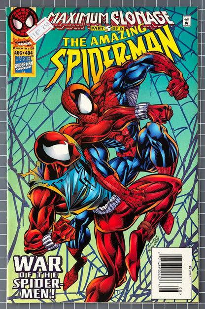 THE AMAZING SPIDER-MAN #404 [MARVEL COMICS] NEWSSTAND 1995 VF-