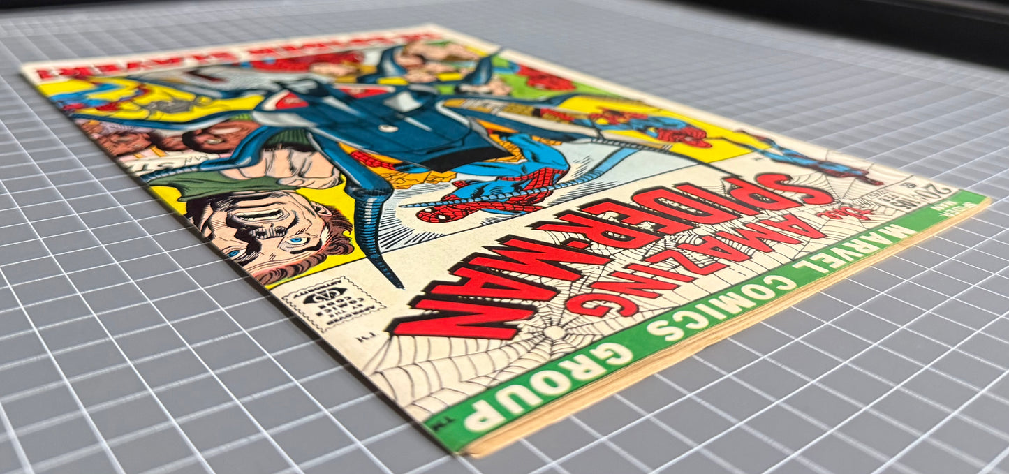 THE AMAZING SPIDER-MAN #105 [MARVEL COMICS] DIRECT 1972 FN+