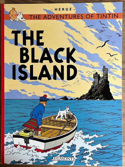 Adventures of Tintin: The Black Island by Herge (Egmont, Edition 2012)
