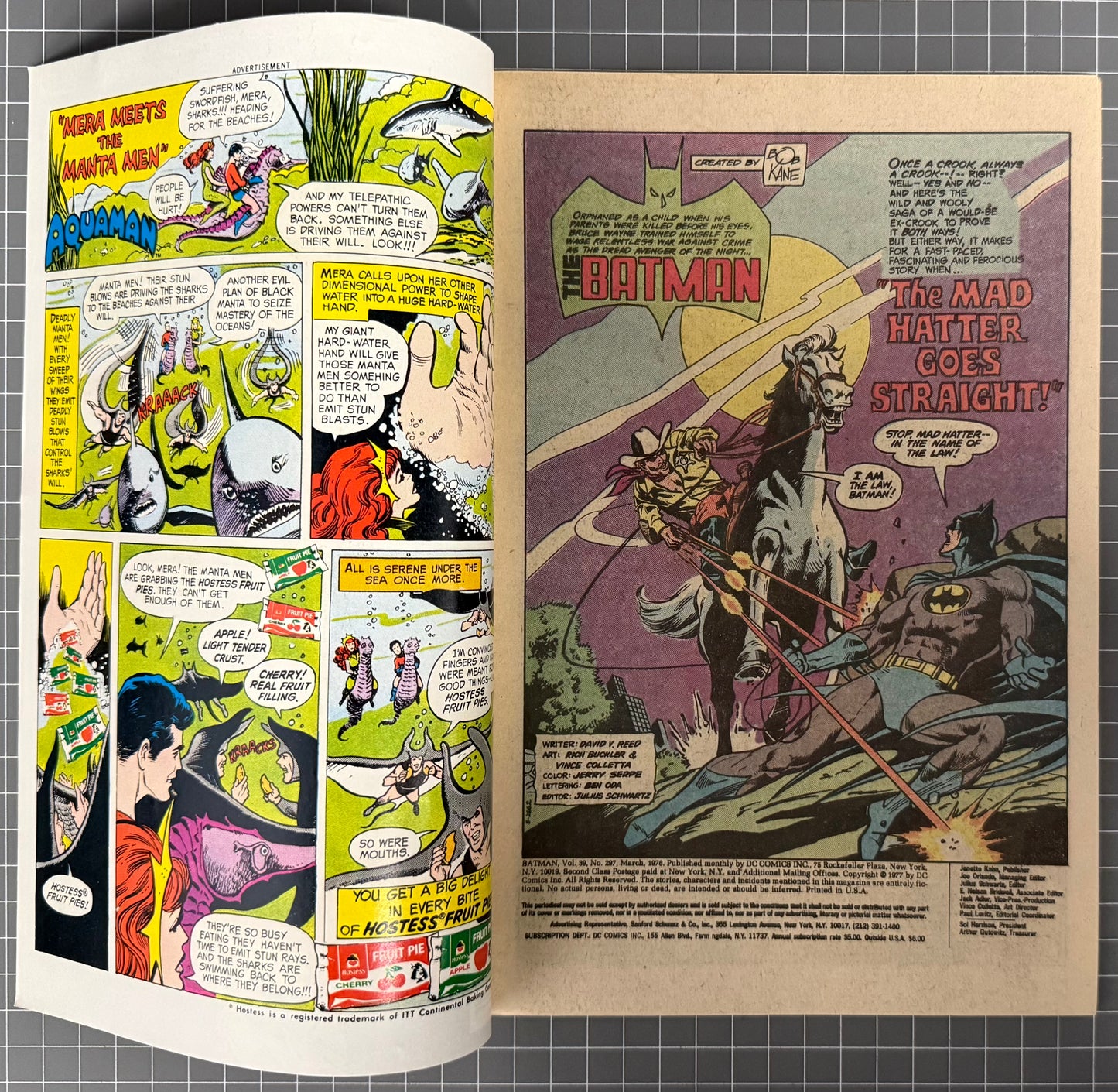 BATMAN #297 [DC COMICS] *JIM APARO COVER* 1978 VF
