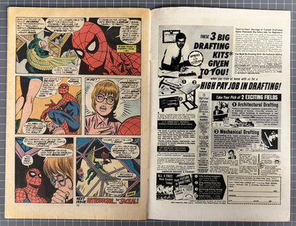 🔑 THE AMAZING SPIDER-MAN #128 [MARVEL COMICS] DIRECT 1974 VG