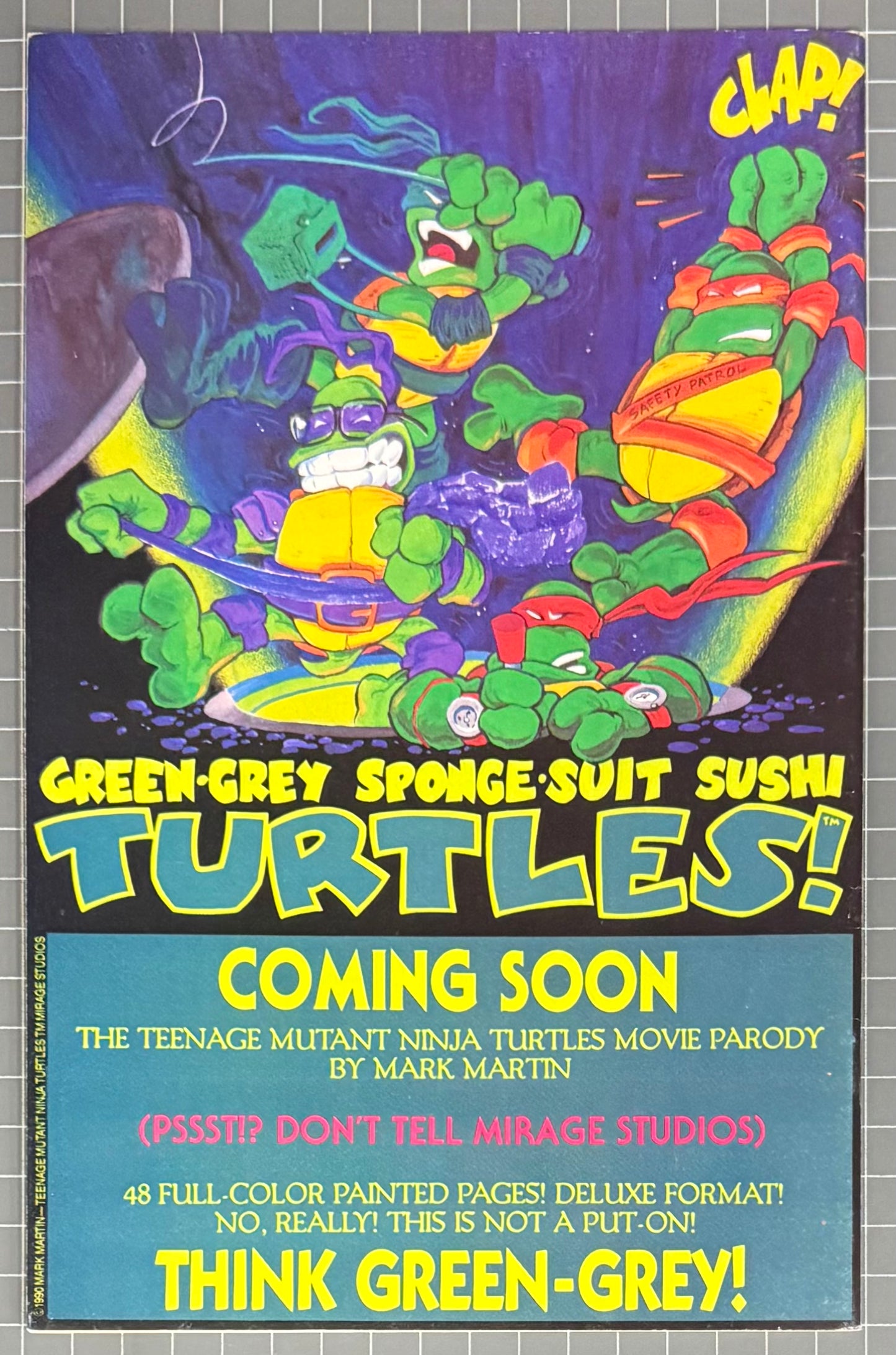 TEENAGE MUTANT NINJA TURTLES #29 (TMNT) [MIRAGE] COMIC 1990 FN/VF