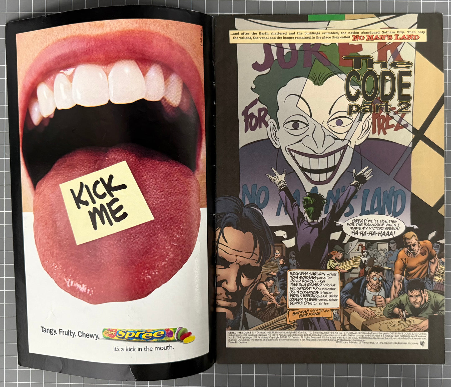 🔑 DETECTIVE COMICS #737 [DC COMICS] *3RD APP. HARLEY QUINN* 1999 VG/FN