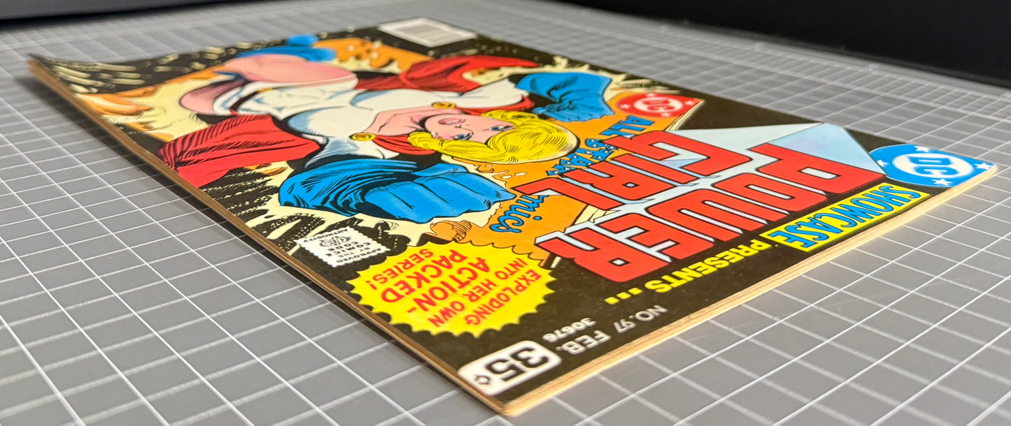 🔑 SHOWCASE #97 [DC COMICS] NEWSSTAND ***1ST APP. POWER GIRL*** 1977 FN/VF
