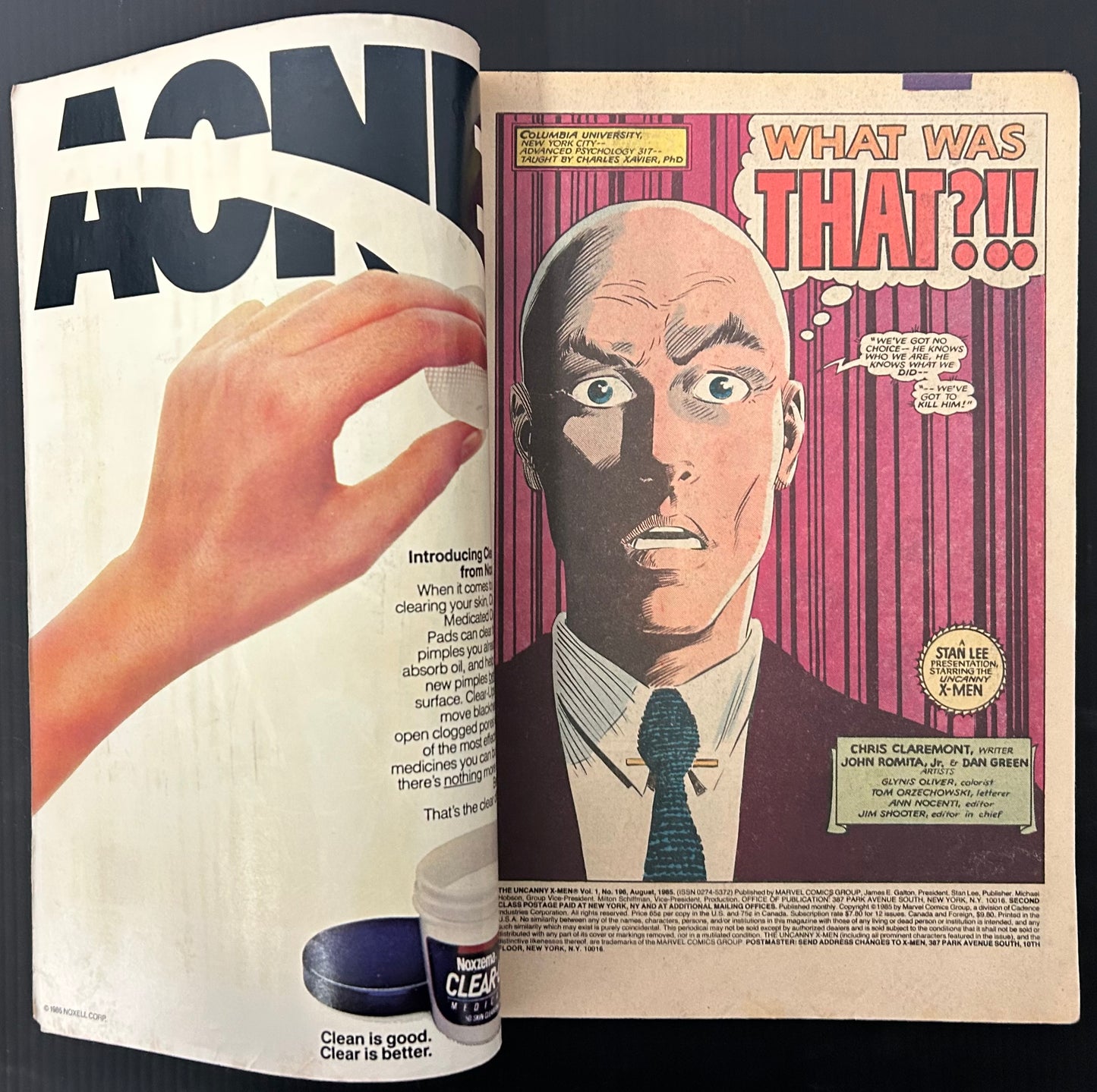 🔑 THE UNCANNY X-MEN #196 [MARVEL COMICS] *CONTROVERSIAL ISSUE* 1985 VG/FN