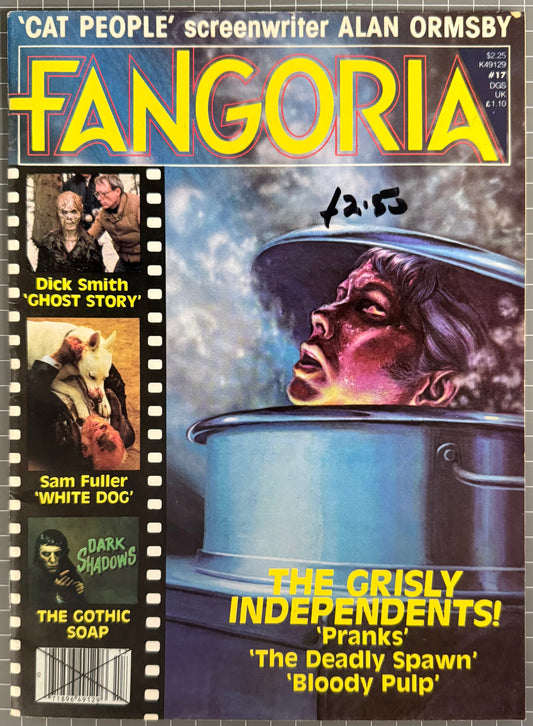 FANGORIA VOL. 1 #17 [O'QUINN STUDIOS] HORROR MAGAZINE 1982