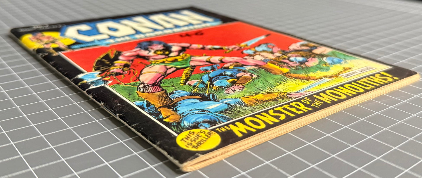 CONAN THE BARBARIAN #7 [YAFFA PUBLISHING] AUSTRALIAN MARVEL DIGEST COMIC 1981