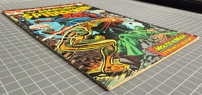 🔑 THE AMAZING SPIDER-MAN #132 [MARVEL COMICS] DIRECT 1974 GD+