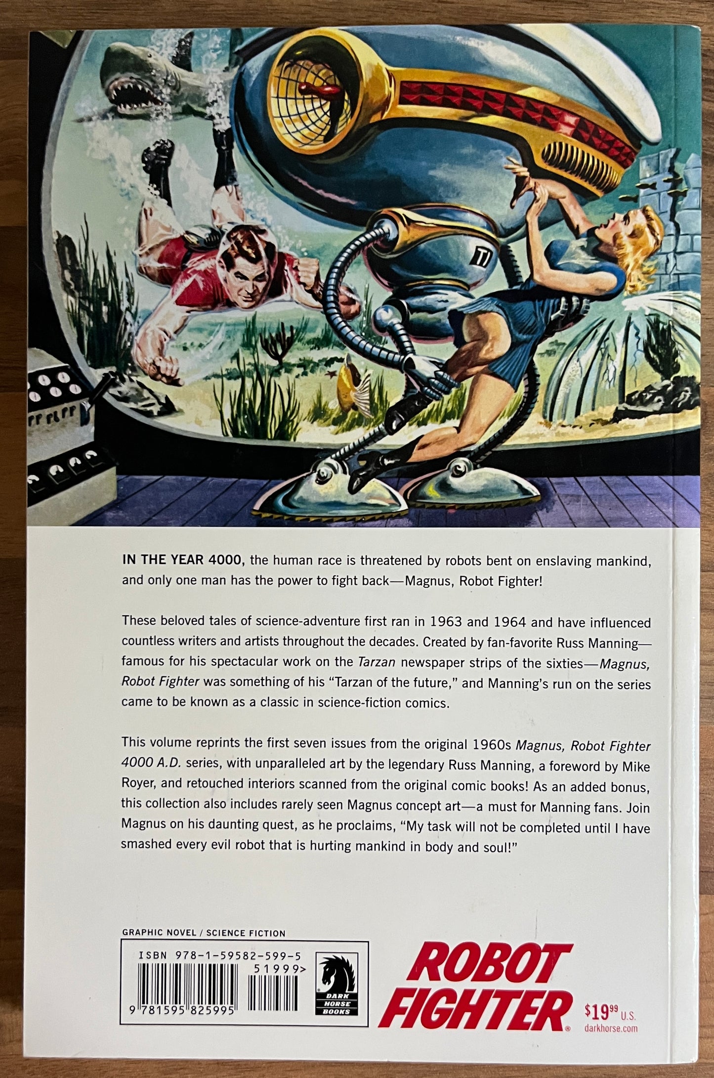 Magnus Robot Fighter 4000 A.D. Volume One by Russ Manning