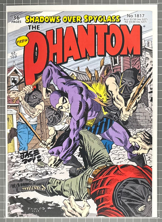 THE PHANTOM #1817 [FREW] ***SIGNED & LIMITED*** AUSTRALIAN COMIC 2018 NM