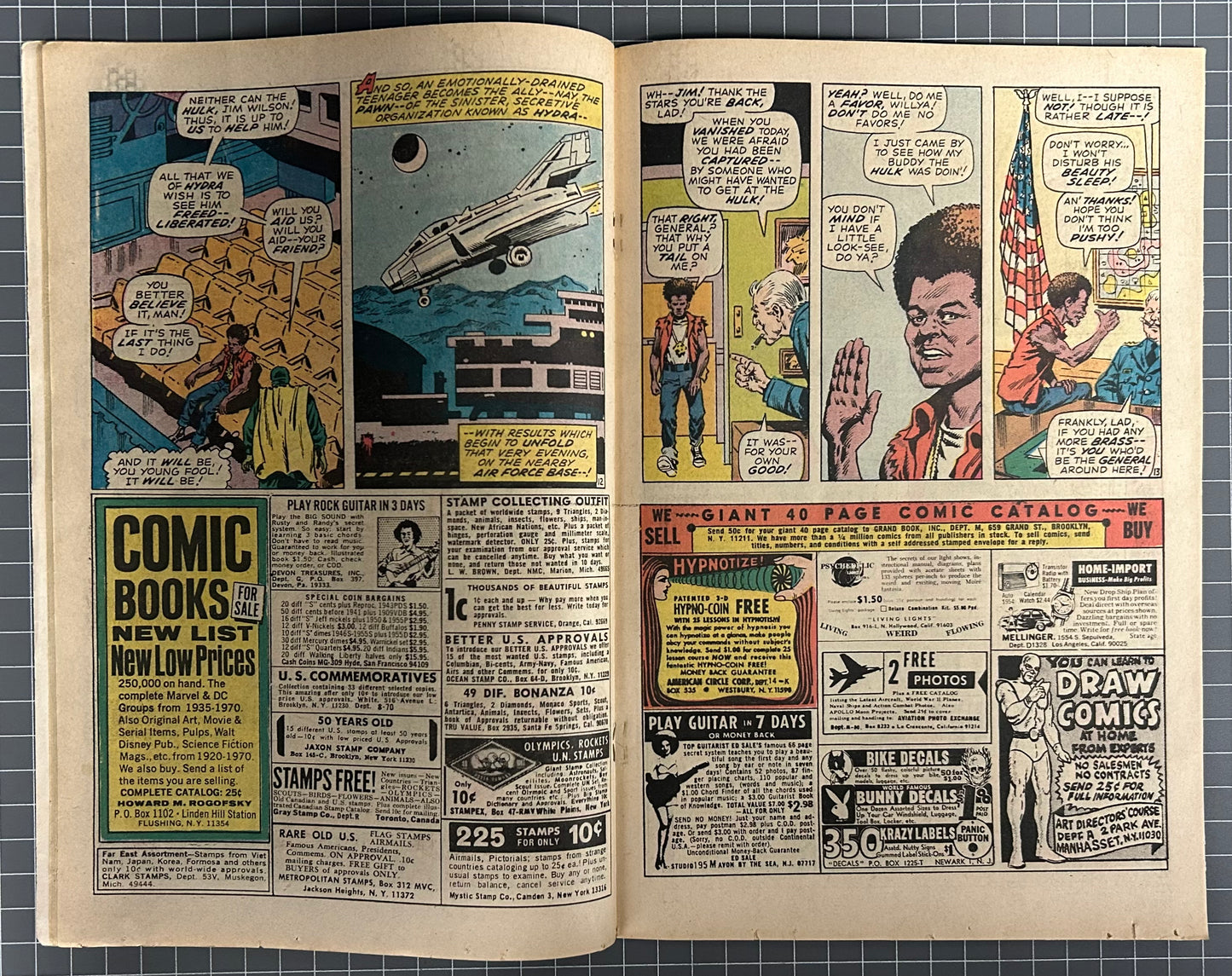 THE INCREDIBLE HULK #132 [MARVEL COMICS] DIRECT 1970