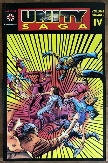 Unity Saga Volume 1 Number IV (4) - Bob Layton, Jim Shooter 1994 1st