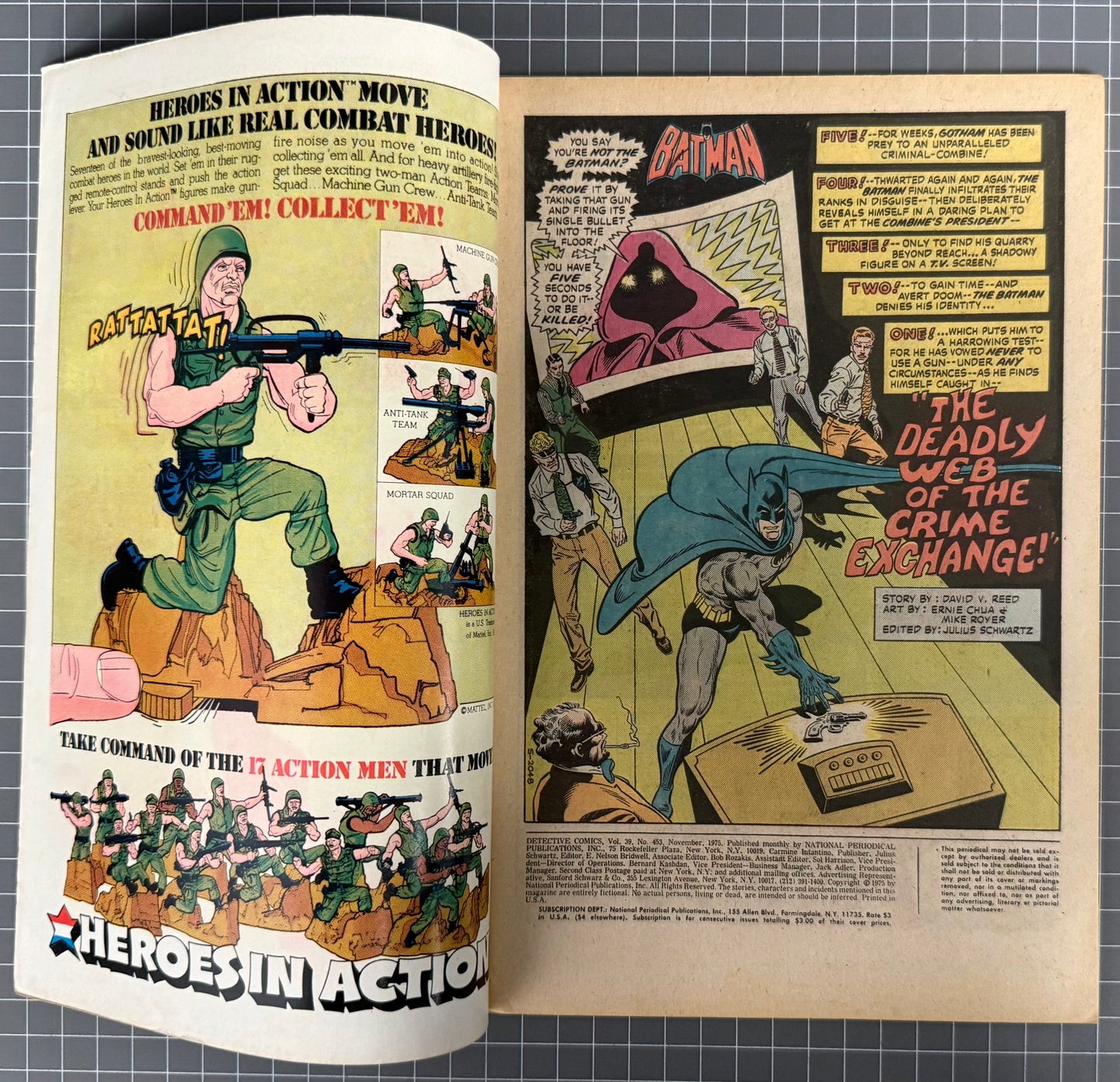 DETECTIVE COMICS #453 [DC COMICS] 1975 FN/VF