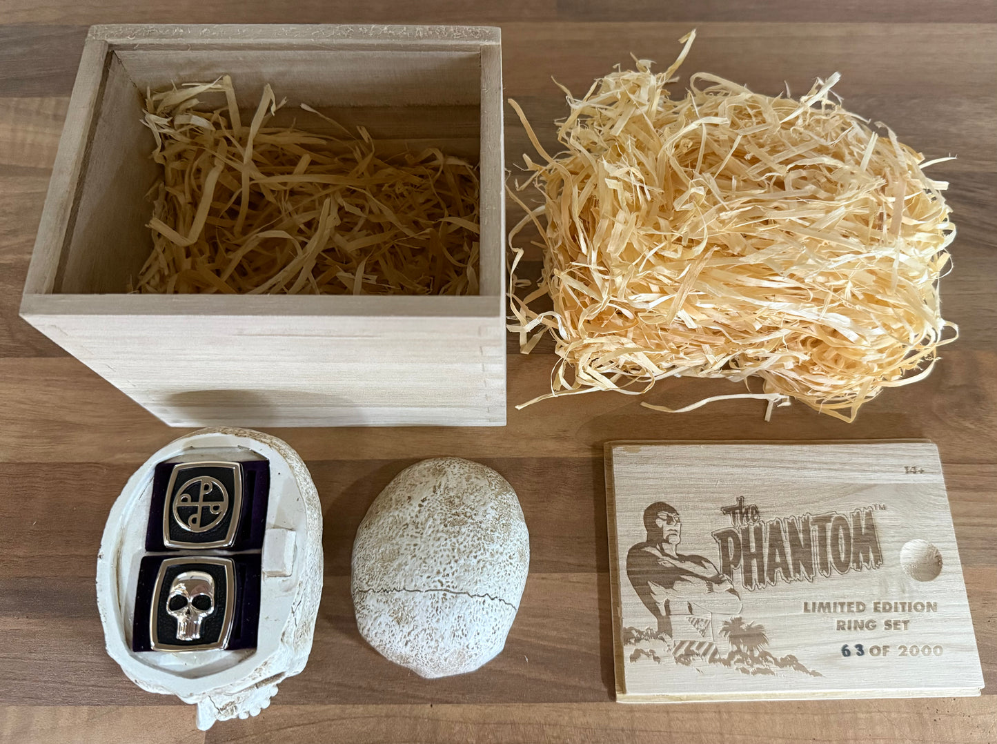 THE PHANTOM SKULL & GOOD MARK LIMITED EDITION RING SET - IKON COLLECTABLES