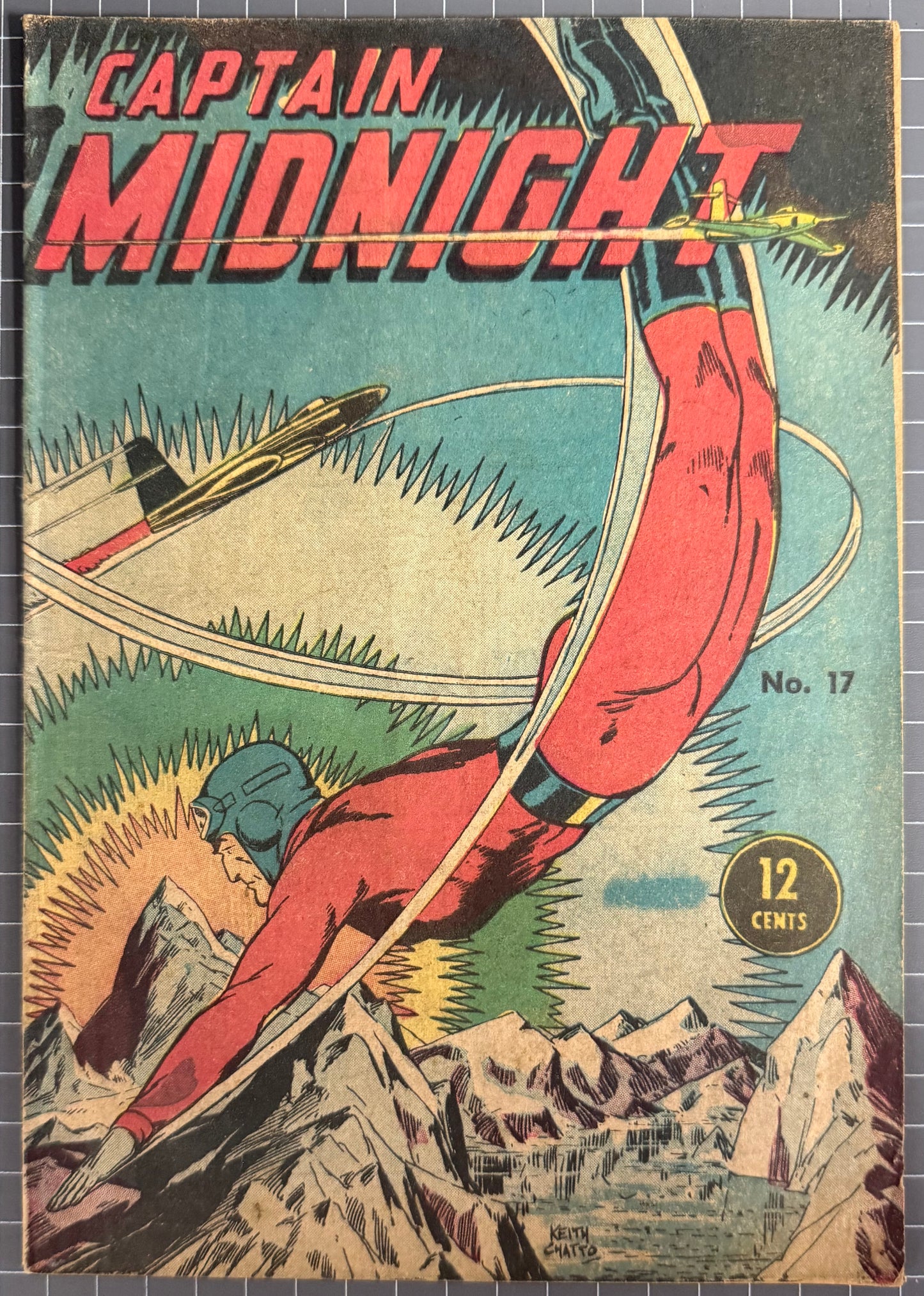 CAPTAIN MIDNIGHT #17 (PAGE PUBLICATIONS) AUSTRALIAN COMIC 1966