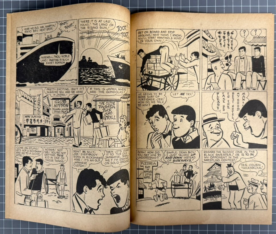 ADVENTURES OF DEAN MARTIN AND JERRY LEWIS #15 [FREW] AUSTRALIAN COMIC 1957