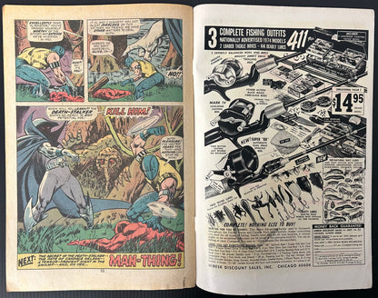 🔑 DAREDEVIL #113 [MARVEL COMICS] DIRECT *1ST APP. DEATH-STALKER* 1974 VG-
