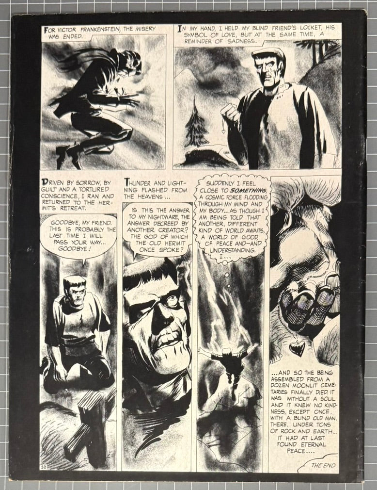 TALES FROM THE TOMB #1 VOL 2 [EERIE PUBLICATIONS] HORROR MAGAZINE 1970 VF-