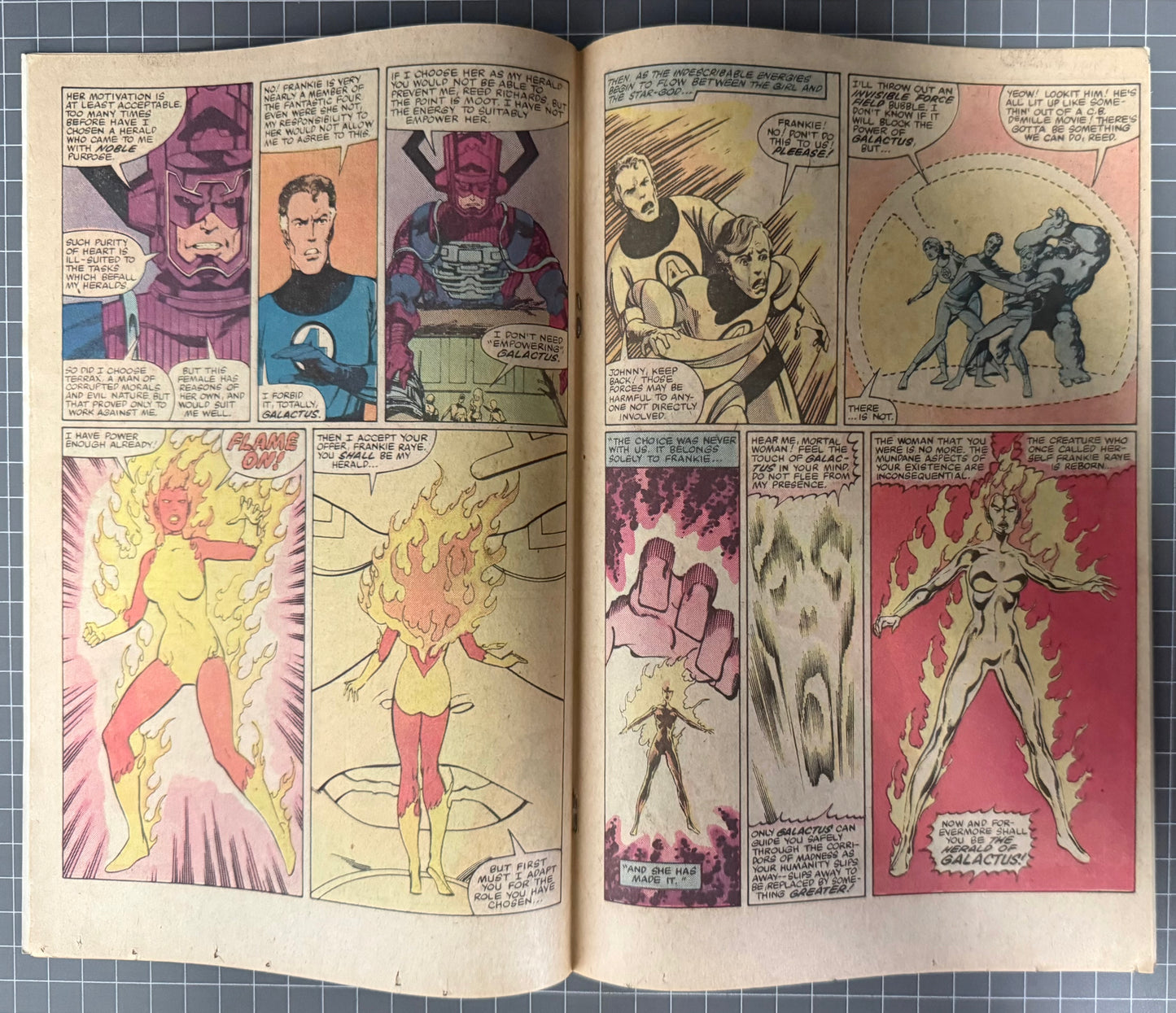 🔑 FANTASTIC FOUR #244 [MARVEL COMICS] NEWSSTAND *1ST APP. FRANKIE RAYE* 1982 VF-