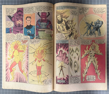 🔑 FANTASTIC FOUR #244 [MARVEL COMICS] NEWSSTAND *1ST APP. FRANKIE RAYE* 1982 VF-